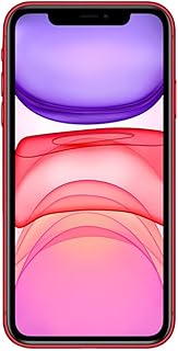 Apple iPhone 11 64GB Red (Renewed)